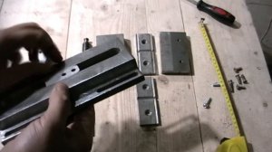 Самодельные тиски для настольного фрезерного или сверлильного станка