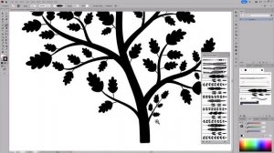 How to Draw a Vector Tree Logo with Brushes in Adobe Illustrator