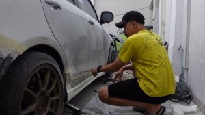 PROSES BODY KIT SUZUKI SWIFT ELEGAN GT! BENTUK BEDA BREKET TETEP AMAN!!