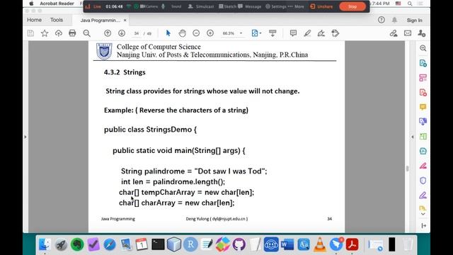 the 6th week Java Programming смотреть онлайн
