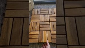 Acacia Hardwood Deck Tile Review, Impressive interlock wood tiles