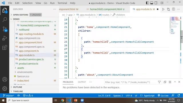 Child Routing in Angular |Angular routing | Nested Routing angular | Angular tutorials in Telugu смотреть онлайн