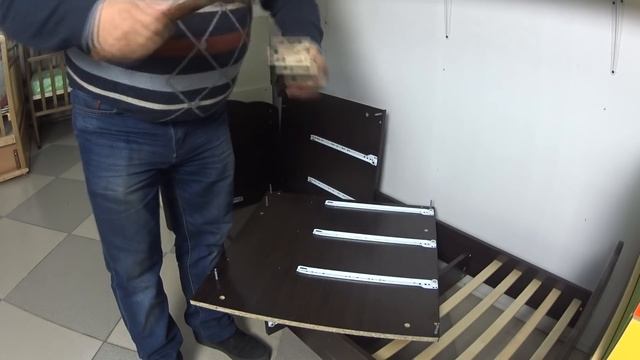 Как собрать одному кроватку трансформер Ульяна 1 смотреть онлайн