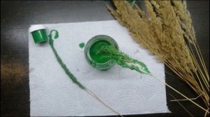 Пано из природных материалов