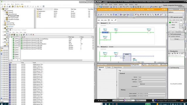 Communication NodeRed - KEPServerEX with PLC Siemens S7-1500 (Profinet)