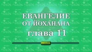 Евангелие от Йоханана - глава 11