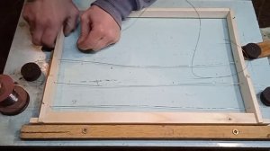 натяжка проволоки на пчелорамки