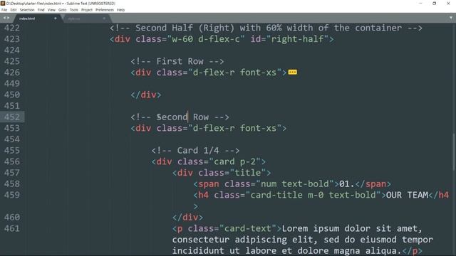 10/12 Responsive Text Grid with Parallax Effect using HTML5 & CSS3 | Responsive eCommerce Website
