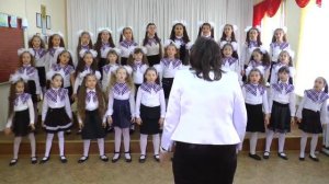 "Вереница легких нот" муз. А. Ермолова ст. М. Загота рук. Л. С. Литвинова конц. Н. Г. Холматова