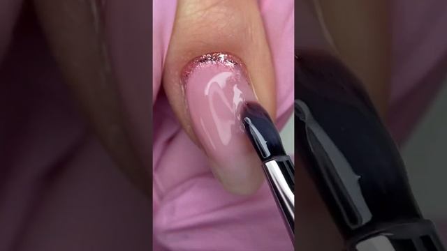 ТОНКИЕ ТОРЦЫ / УКРЕПЛЕНИЕ ГЕЛЕМ #shorts #nailart #тонкиеторцы