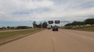 Entering George Bush Intercontinental Airport, Houston, TX