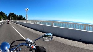 Из Сочи с сочным выхлопом на двух Yamaha XV1600 RoadStar!