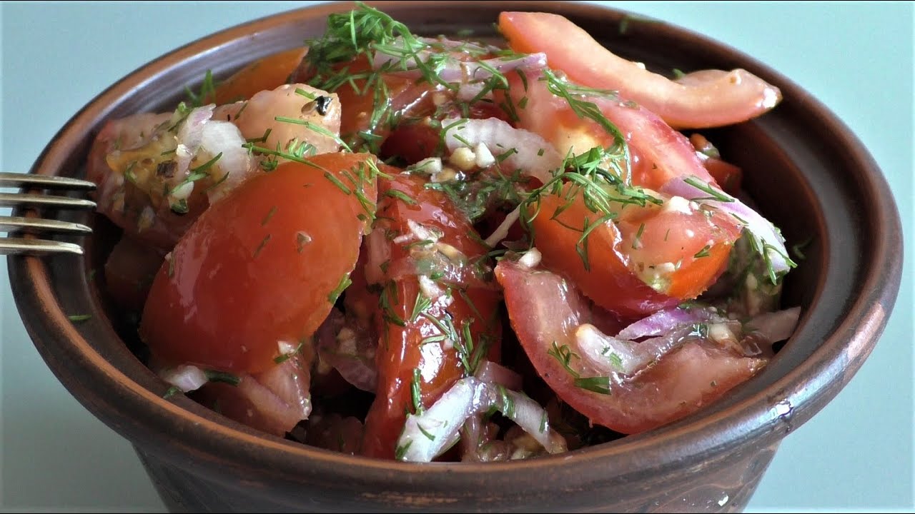 МИРОВОЙ ЗАКУСОН ИЗ ПОМИДОРОВ, ГЛАВНОЕ - ЗАПРАВКА . Отлично к мясу смотреть онлайн
