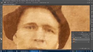 Реставрация фотографии timelapse