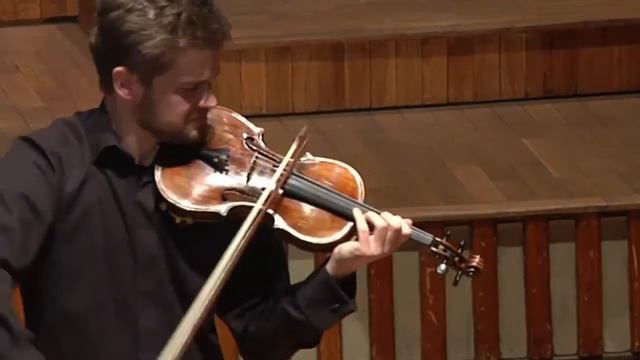 J. S. Bach - Sonata for violin solo in g minor BWV 1001 - II.  Fuga (Michal Bielenia - violin) смотреть онлайн