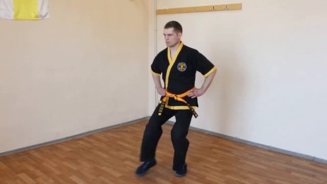 Урок №5| Тренировка Вин Чун Куен Пай.Треугольник снаружи-вовнутрь. смотреть онлайн