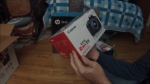 Canon Eos rebel T 6 camera unboxing