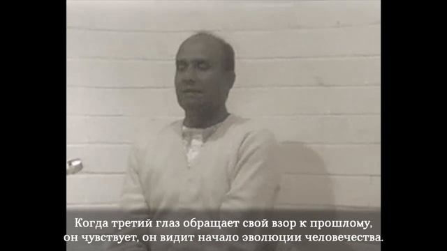 Третий глаз видит ВСЁ. Шри Чинмой (Глазго, 1976 г.)