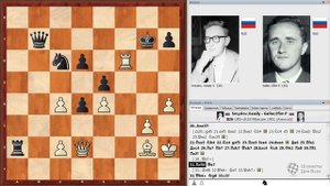 НАПРЯЖЁННАЯ ПАРТИЯ Смыслова и Геллера! Шахматы