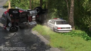 BeamNG Drive Trucks Vs Cars #3 - Insanegaz