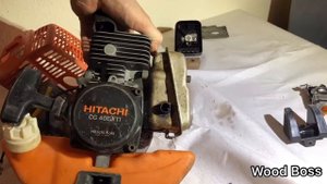 Freischneider Motorsense #3 Hitachi CG 40 EJ T Testlauf no #Stihl #WoodBoss