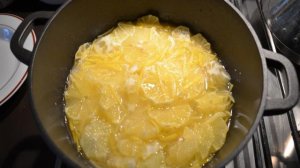 Варенье из лимонов с цедрой