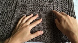 ТРЕНД СЕЗОНА!!!Уютный Шарф-Шаль с двумя карманами ЧАСТЬ 2 КАРМАНЫ (МК в подробностях)