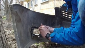 Почти легальный свет. Лед лампы и лед противотуманки на приору, белый свет.