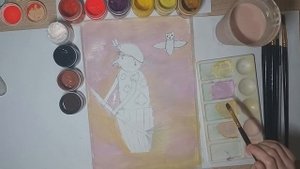 Рисуем Бабу Ягу #Draw Baba Yaga