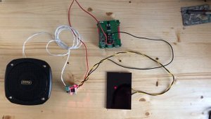 Эксперимент с лазером, передача звука.