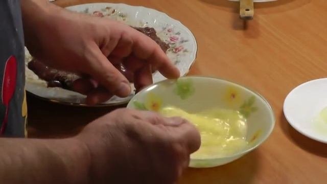 Жареная говяжья печень..Очень вкусно, просто, быстро, недорого!