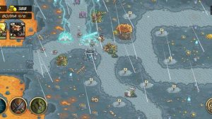 Kingdom Rush Origins - Грязная яма - Героическое испытание - Ветеран - (Без комментариев)