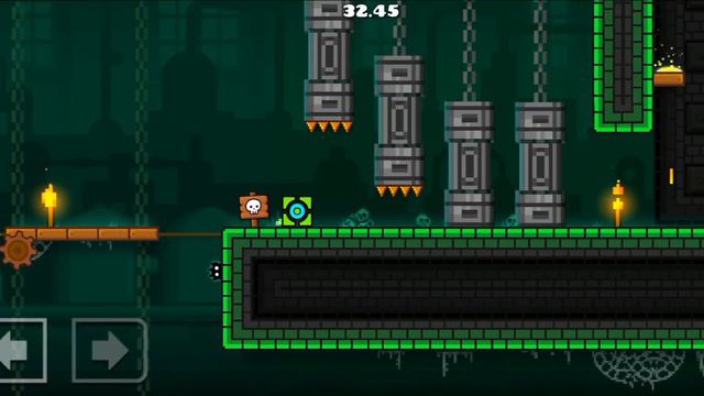 Geometry Gash 2.2 уровень на все монеты (+все места где синие монеты- 2 уровень в The tower) смотреть онлайн