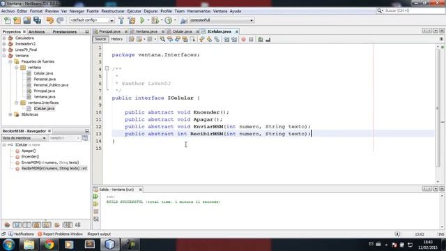 6.1.- Tutorial de Java: Parte 2 extends e Implements | GUI´s смотреть онлайн