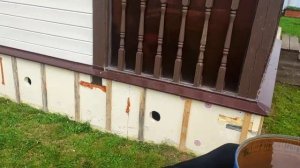 Облицовка цоколя каркасного дома своими руками легко и просто #shorts