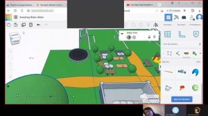 Tinkercad 3.2. Игровая площадка (проект ученика)