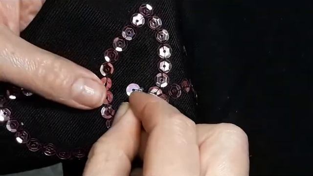 Оздоблення тканини бісером, паєтками, намистинами, стразами