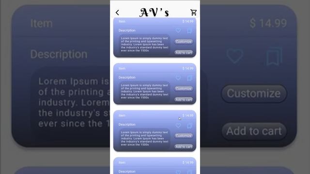 Food Menu Application смотреть онлайн