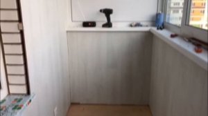 Утепление и внутренняя отделка балкона ламинатом