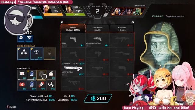 【APEX LEGENDS】Vampire, Reaper, and Zombie Squad! Halloween in June?! #hololiveEnglish #holoMyth смотреть онлайн