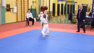 Каратэ шотокан. Соревнование по всестилевому каратэ 5 декабря 2021. Девочки 8-9 лет. Кумитэ - 03.