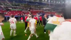 Сборная Таджикистана в четверть финале Кубка Азии 2023/24