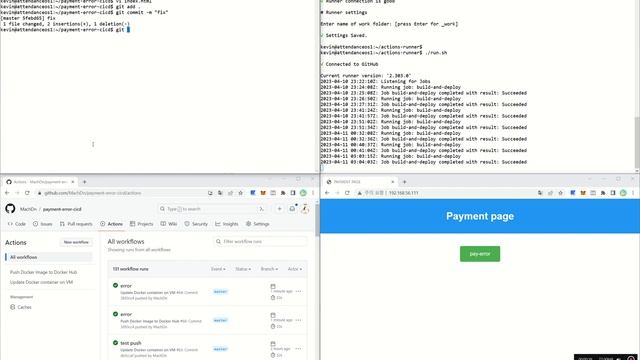 [CI/CD] SSH into my VM - Using git action & docker-compose смотреть онлайн