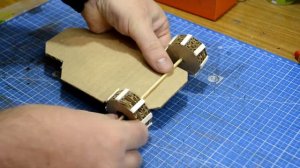 Craft magic. How to made cardboard car?  Как сделать машинку из картона?