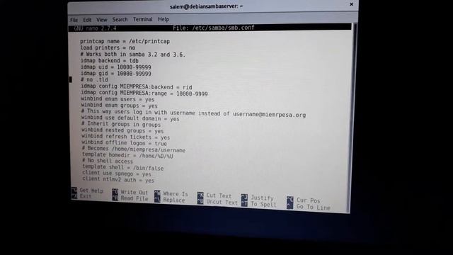 Servidor de Samba y windows server смотреть онлайн