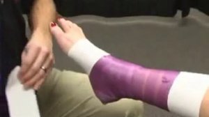 Тейпирование ахиллова сухожилия