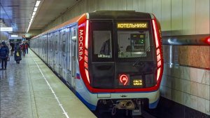 Поездка по Таганско-Краснопресненской линии на составе 81-765 "Москва" (27.11.2022)