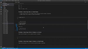 Lesson 12: Numeric Indexing of DataFrames