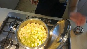 Филе индюшки с овощами в цептер