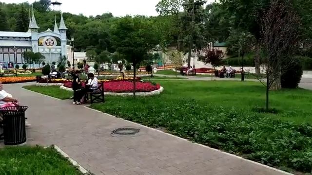 Пятигорский парк " Цветник". смотреть онлайн